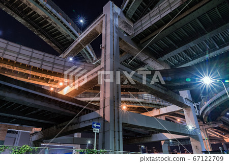 North Port Junction night view North Port Junction night view 67122709