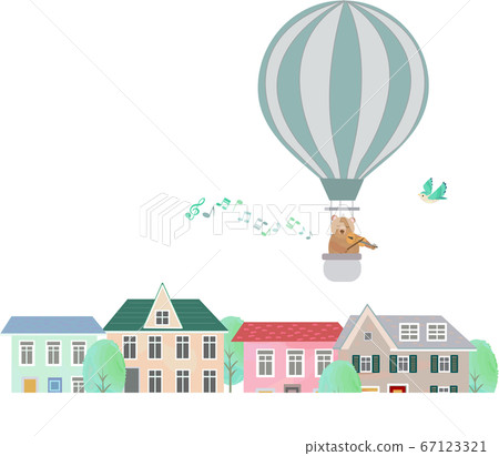 Bear in a balloon Bear in a balloon 67123321