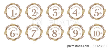 Anniversary 1 to 10th anniversary 67123332