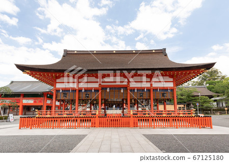 伏見稻荷大社-稻荷大社的全國神社,全國約有30,000座, 伏見稻荷大社-稻荷大社的全國神社,全國約有30,000座, 67125180