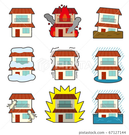 房子和災難圖 67127144