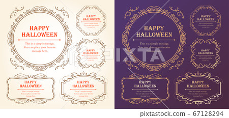 Rowin frame material, October, antique decoration, vintage pattern, plant ivy Rowin frame material, October, antique decoration, vintage pattern, plant ivy 67128294