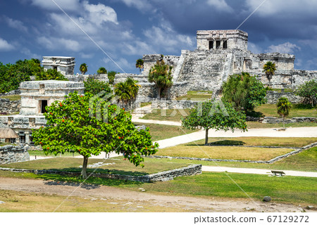 Tulum maya ruins, Yucatan - Mexico 67129272