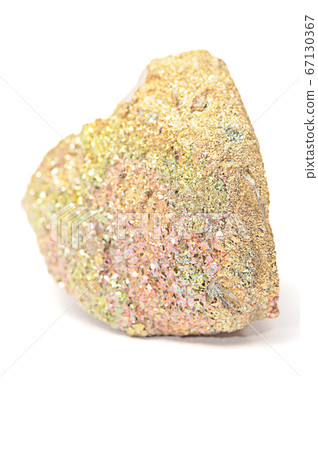 marcasite mineral isolated on a white background 67130367