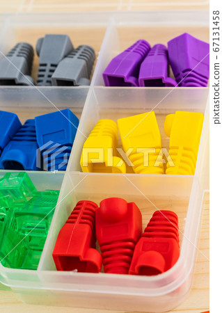 vertical set of nozzles rj 45 red, yellow and 67131458