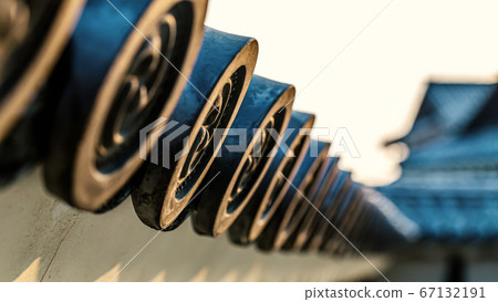 Ancient Matsuyama Castle in Matsuyama, Japan 67132191