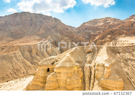 Caves of Qumran, manuscripts of the Dead Sea. 67132367