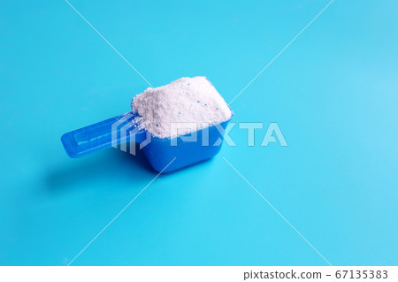 Detergent powder with measuring spoon for clothes Detergent powder with measuring spoon for clothes 67135383