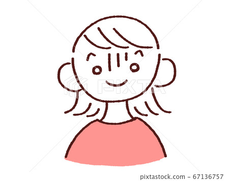 震驚的年輕女子 67136757