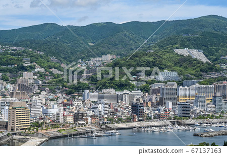 熱海城堡附近的熱海景觀 67137163