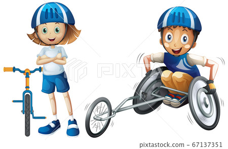 Set of wheel cartoon character Set of wheel cartoon character 67137351