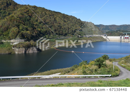 100 selections of dam lakes Sagae dam 67138448