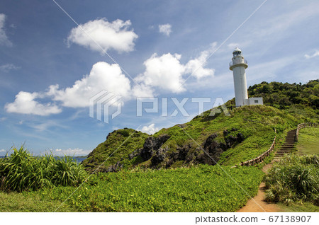 Okinawa Prefecture Ishigaki Island Mikanzaki Lighthouse Okinawa Prefecture Ishigaki Island Mikanzaki Lighthouse 67138907