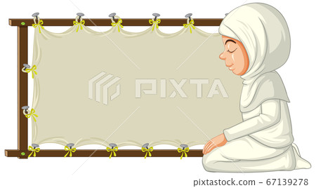 Arab muslim woman in traditional clothing with Arab muslim woman in traditional clothing with 67139278