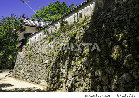 岡山縣高橋市民初松山城本丸堂 67139733