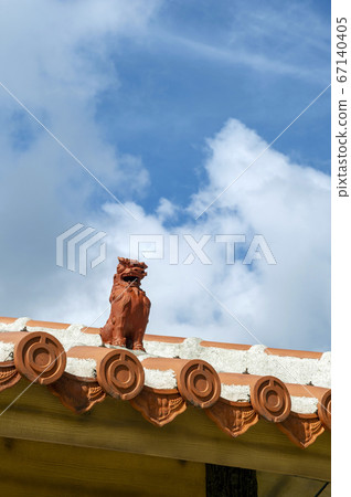 Shisa, Ryukyu Kannonzaki Lighthouse Observatory, Ishigaki Island, Okinawa Prefecture Shisa, Ryukyu Kannonzaki Lighthouse Observatory, Ishigaki Island, Okinawa Prefecture 67140405