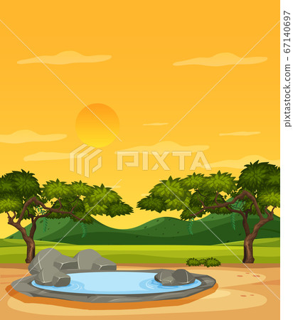 Vertical nature scene or landscape countryside Vertical nature scene or landscape countryside 67140697