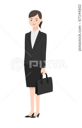 一個少婦的例證在補充衣服穿戴了。 一個少婦的例證在補充衣服穿戴了。 67144802