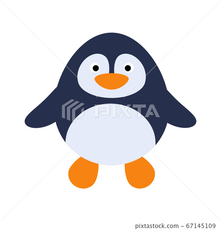 Cute flat design penguin isolate Cute flat design penguin isolate 67145109