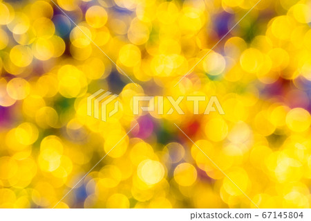 Abstract golden color lights chrismas background. Abstract golden color lights chrismas background. 67145804