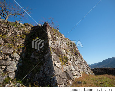 Castle in the sky Ishigaki of Takeda Castle Castle in the sky Ishigaki of Takeda Castle 67147053