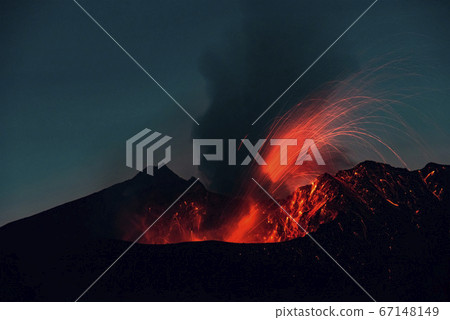 可見火山口 67148149