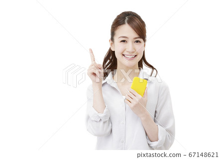 Female smartphone Female smartphone 67148621