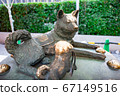 川越地區親子犬雕像 川越地區親子犬雕像 67149516