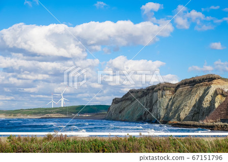 Sea of Tsugaru Sea of Japan Waves Sea of Japan Wind Power Plant Sea of Tsugaru Sea of Japan Waves Sea of Japan Wind Power Plant 67151796