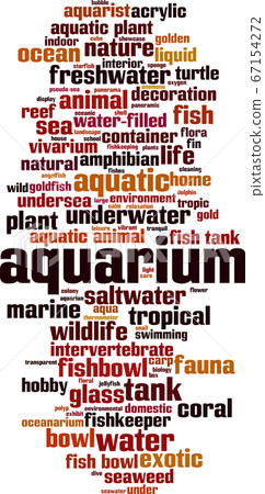 Aquarium word cloud Aquarium word cloud 67154272