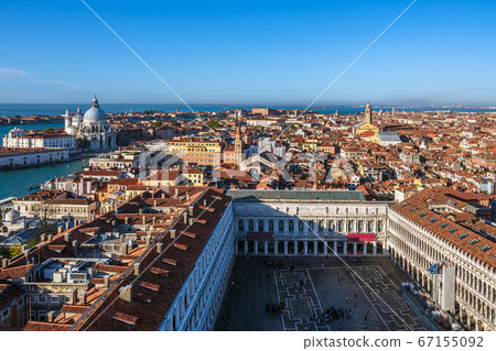 View to historical buildings in Venice, Italy View to historical buildings in Venice, Italy 67155092
