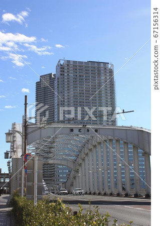 From Tsukiji to Katsuhiki Bridge 67156314