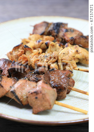 Delicious yakitori platter Delicious yakitori platter 67157871