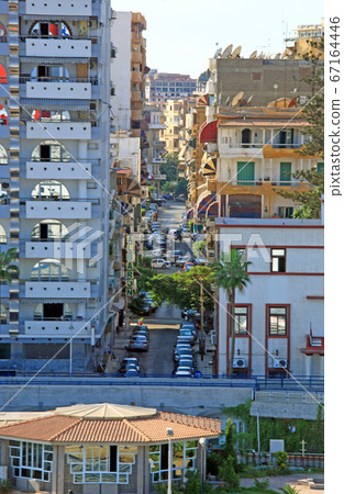 Port side cityscape Port side cityscape 67164446