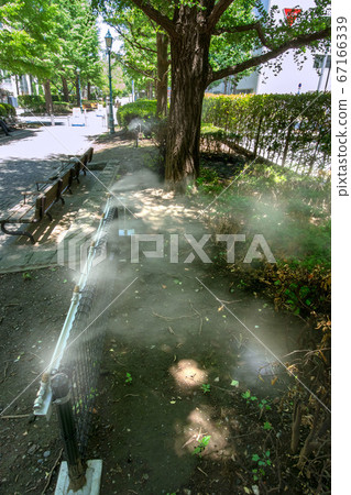 中央區濱町公園霧淋浴 中央區濱町公園霧淋浴 67166339