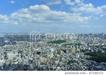 陽光60天文台的Skytree和東京天際線 67166372