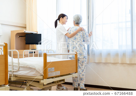 Hospital Nurse Nurse Care Medical Senior Hospital Nurse Nurse Care Medical Senior 67166488