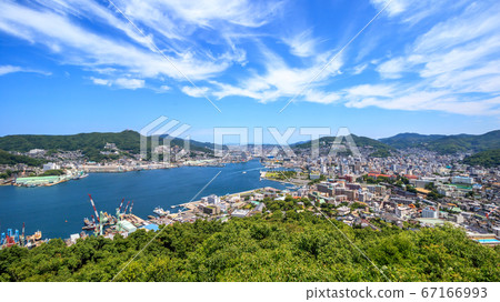 Scenery of Nagasaki Harbor Scenery of Nagasaki Harbor 67166993