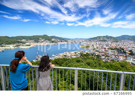 Scenery of Nagasaki Harbor Scenery of Nagasaki Harbor 67166995