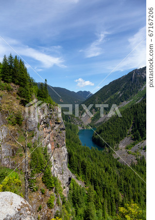 Beautiful View of Canadian Mountain Landscape Beautiful View of Canadian Mountain Landscape 67167206