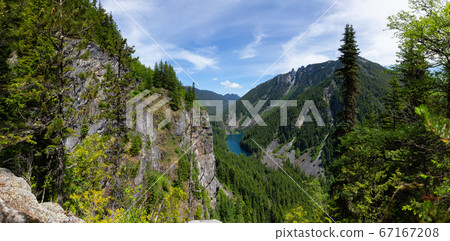 Beautiful View of Canadian Mountain Landscape Beautiful View of Canadian Mountain Landscape 67167208