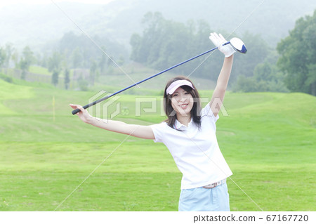 女高爾夫球手 女高爾夫球手 67167720
