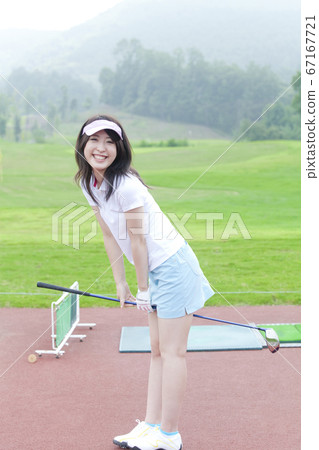 女高爾夫球手 女高爾夫球手 67167721