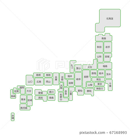 Map of Japan Map of Japan 67168993