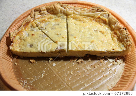 Half-eaten quiche Half-eaten quiche 67172993