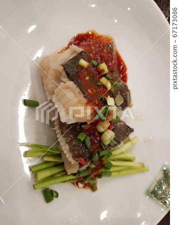 Objects, Cooking, Fish dishes, Fish, Flounder, Steamed, Food, Still life, Food Objects, Cooking, Fish dishes, Fish, Flounder, Steamed, Food, Still life, Food 67173086