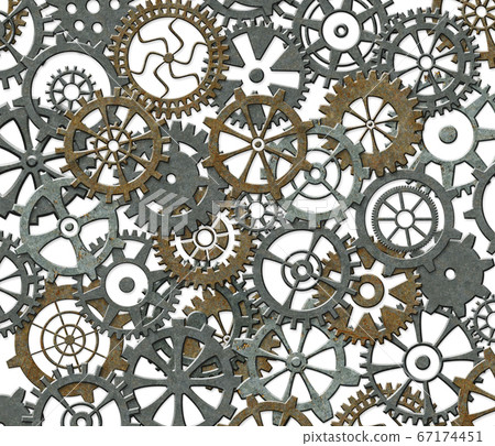 Background with retro gears Background with retro gears 67174451