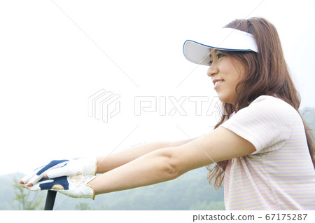 女高爾夫球手 女高爾夫球手 67175287
