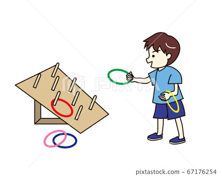 男孩扔一枚戒指 男孩扔一枚戒指 67176254