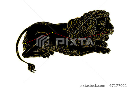 88 Constellation with shadow Black Aquarius 88 Constellation with shadow Black Aquarius 67177021
